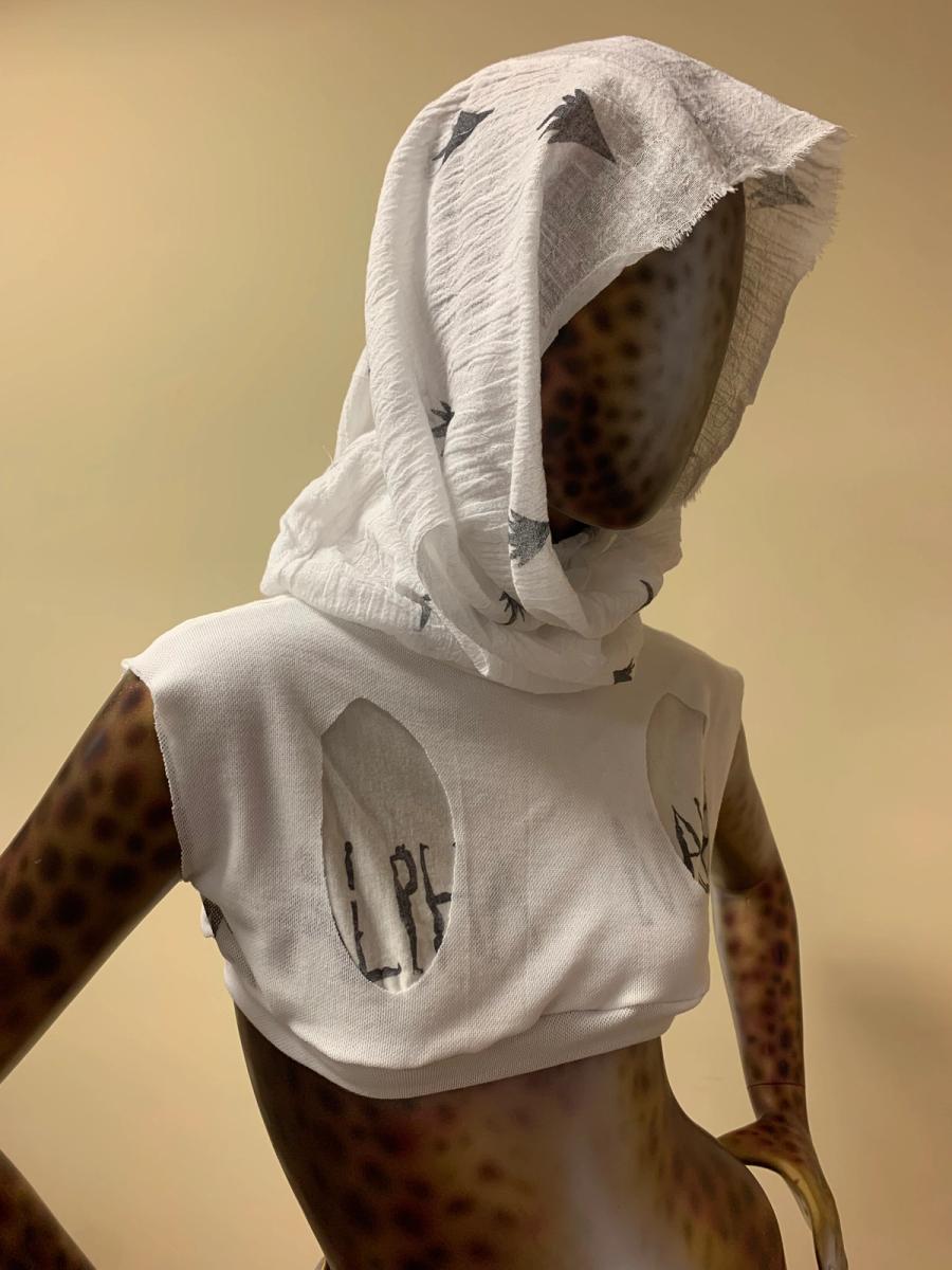 Alpha Male Top With Gauze Hood 1 product image