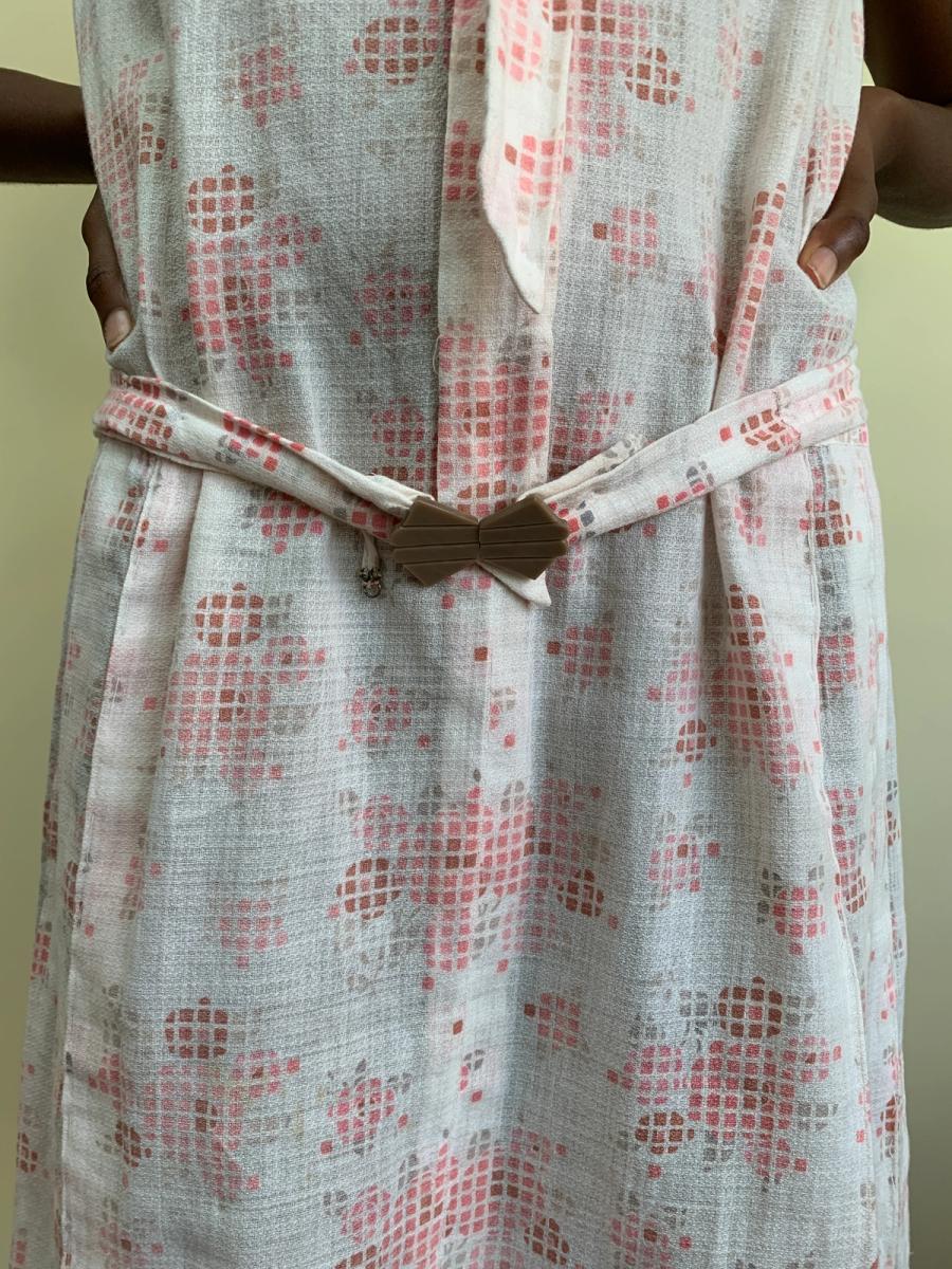 1920s Pixelated Rose Dress product image