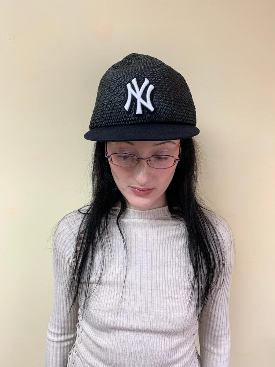 Yeah Right!! Woven New York Yankee Hat product image