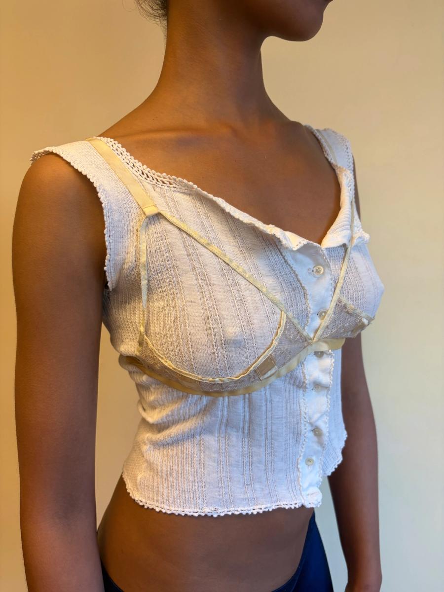 1930s French Open Cup Bra product image
