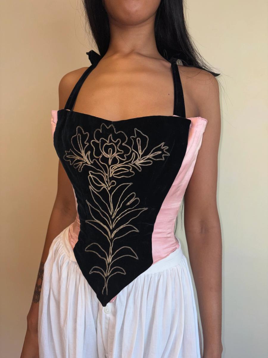 French Belle Époque Evening Bodice  product image