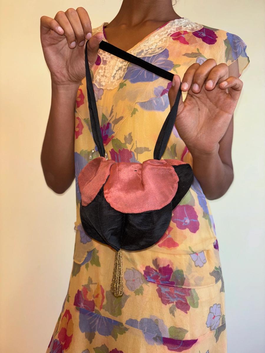 1890s or 1900s Flower Petal Purse product image