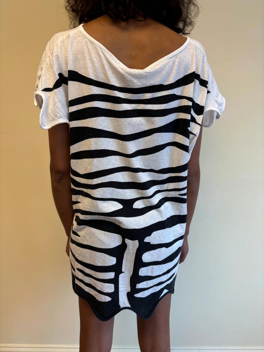 Bernhard Willhelm Zebra Pelt Tunic product image