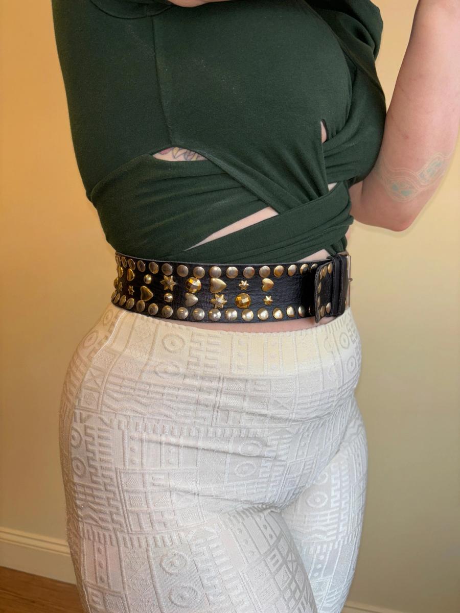 Vintage Sonia Rykiel Studded Belt product image