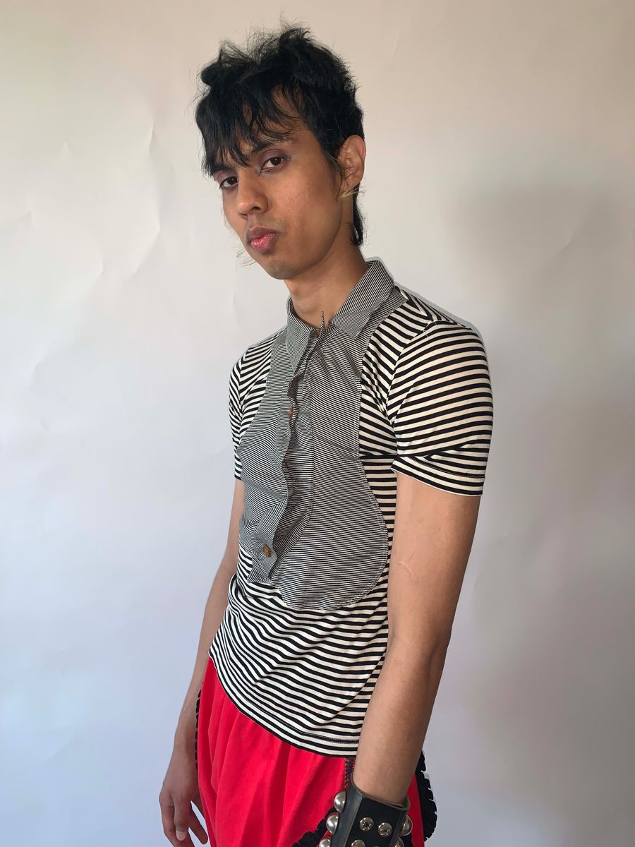 Vivienne Westwood "Alcoholic" Button Down Polo Shirt product image