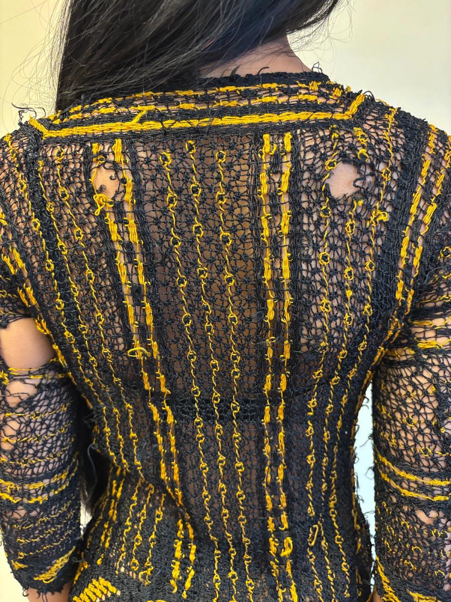 1930s Italian Handmade Knit Top product image