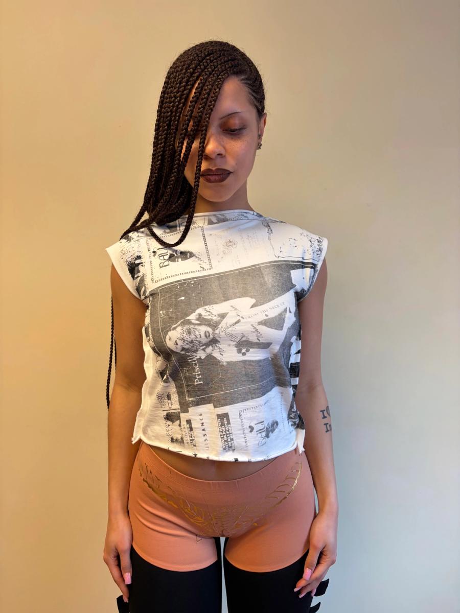 NANA Detachable Fur Tee 2 product image