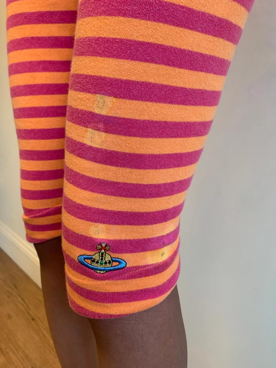 Vivienne Westwood 90s Striped Button-front Capris product image