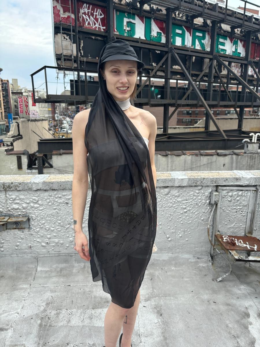 Ponytail Wrap Cap product image