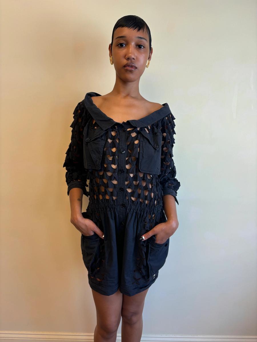 1984 Chantal Thomass Cutout Romper product image