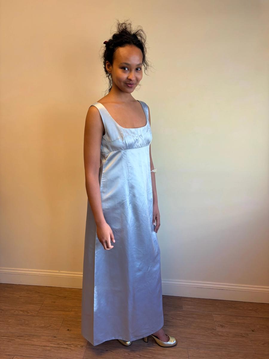 1960s Baby Blue Regency Gown product image