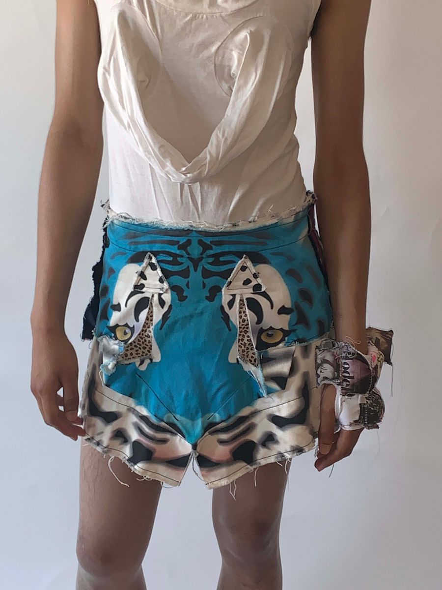 Bernhard WiIlhelm Tiger Face Miniskirt with Tail  product image