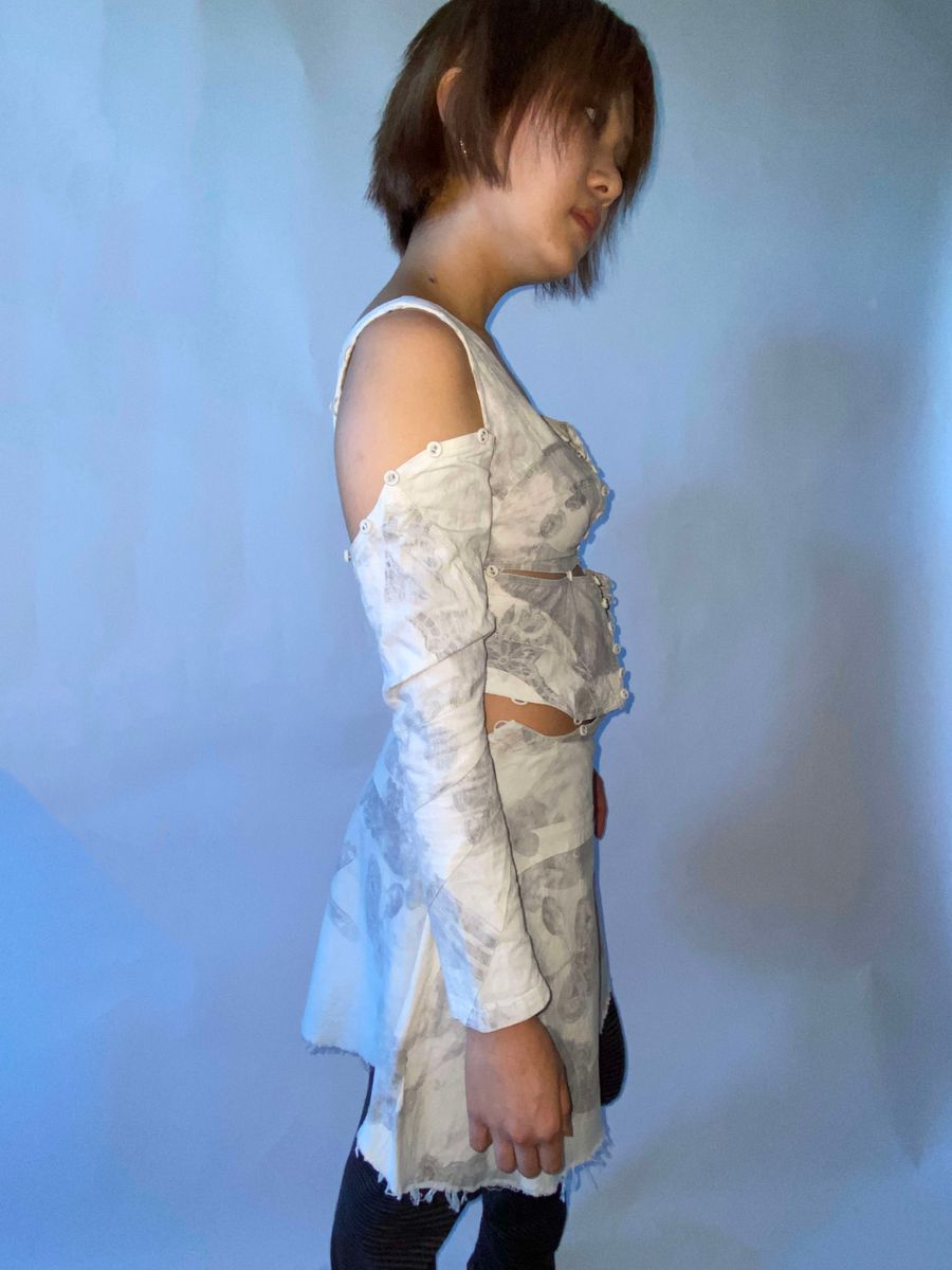 Nozomi Ishiguro 3 Piece Detaching Button Dress product image