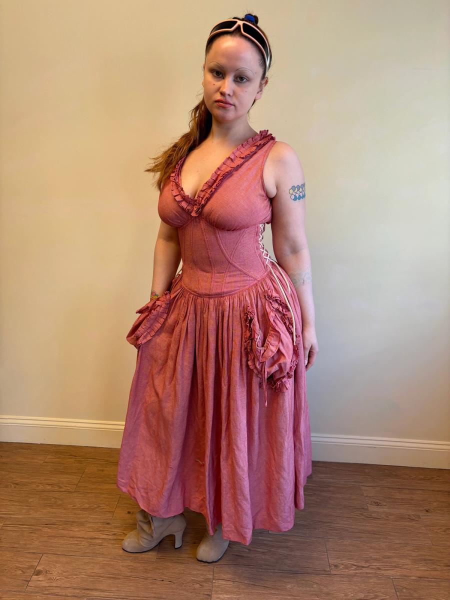 SS 1992 Chantal Thomass Corseted Sundress With Pockets product image