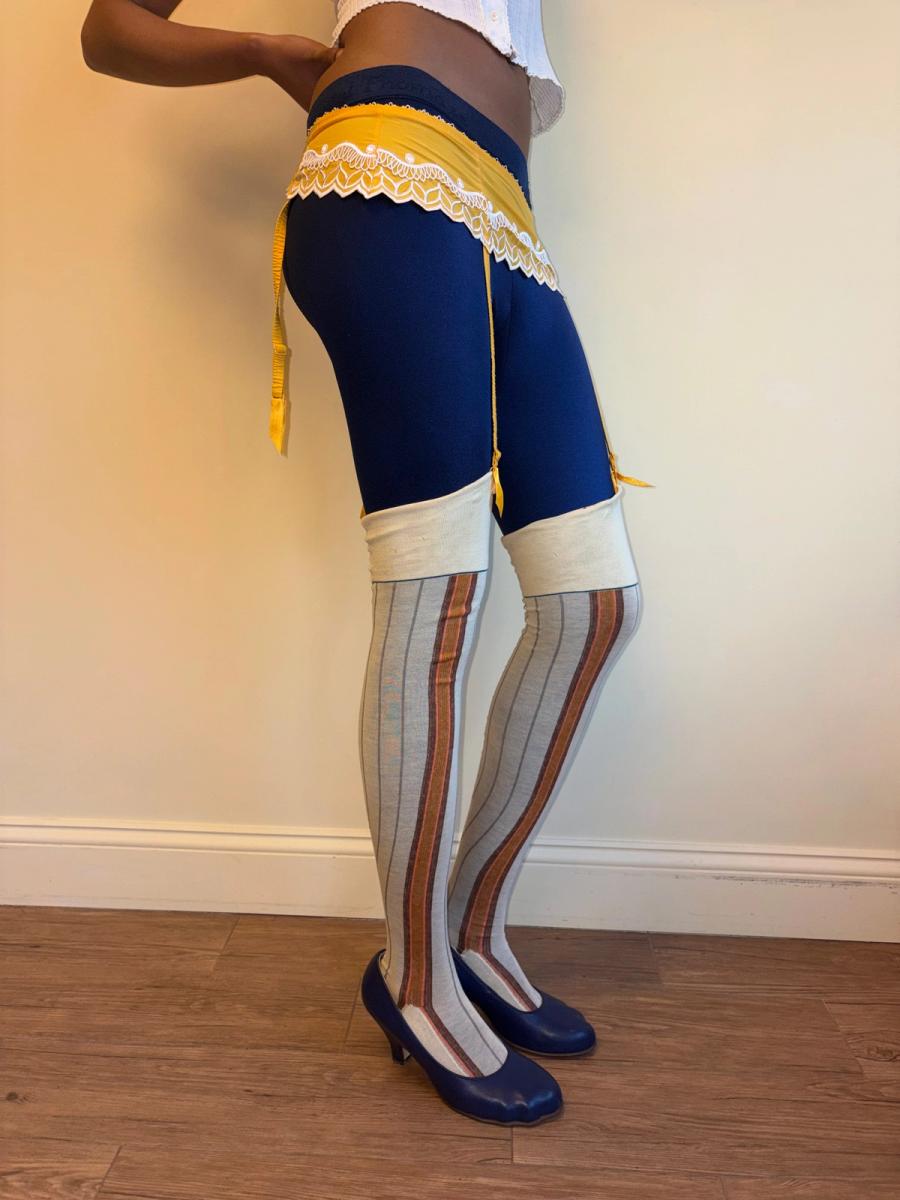 90s Ravage Yellow Garter Belt product image