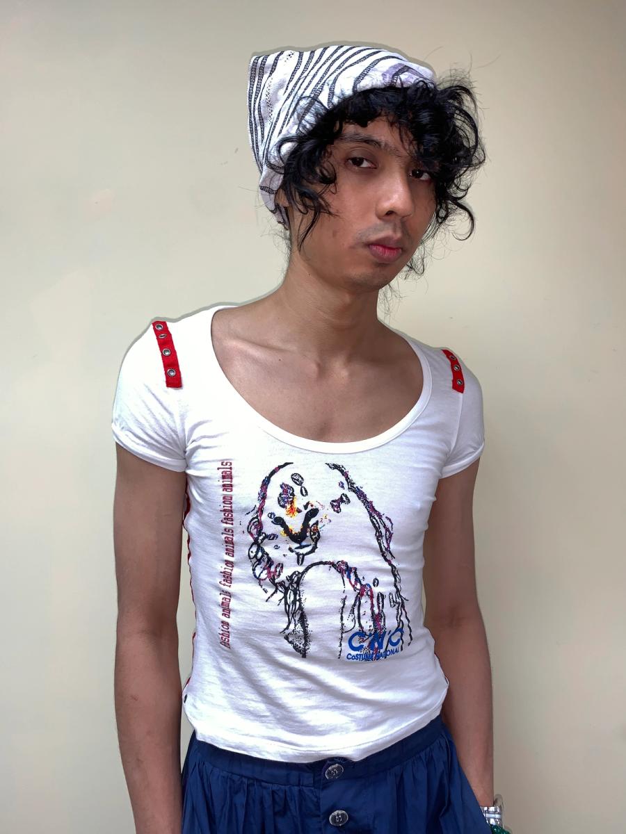 'Fashion Animals' Costume National Tee  product image