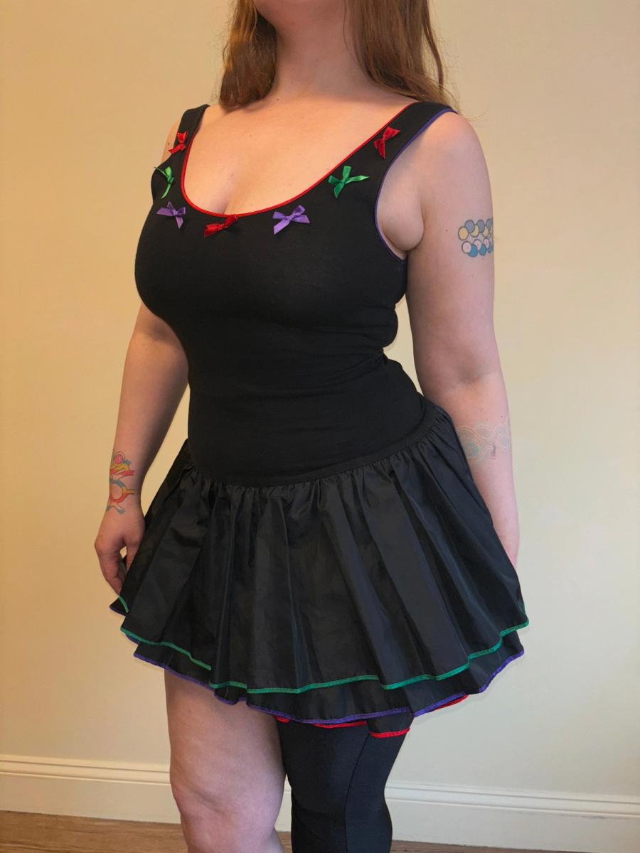 80s Lolita Lempicka Bow Dress product image