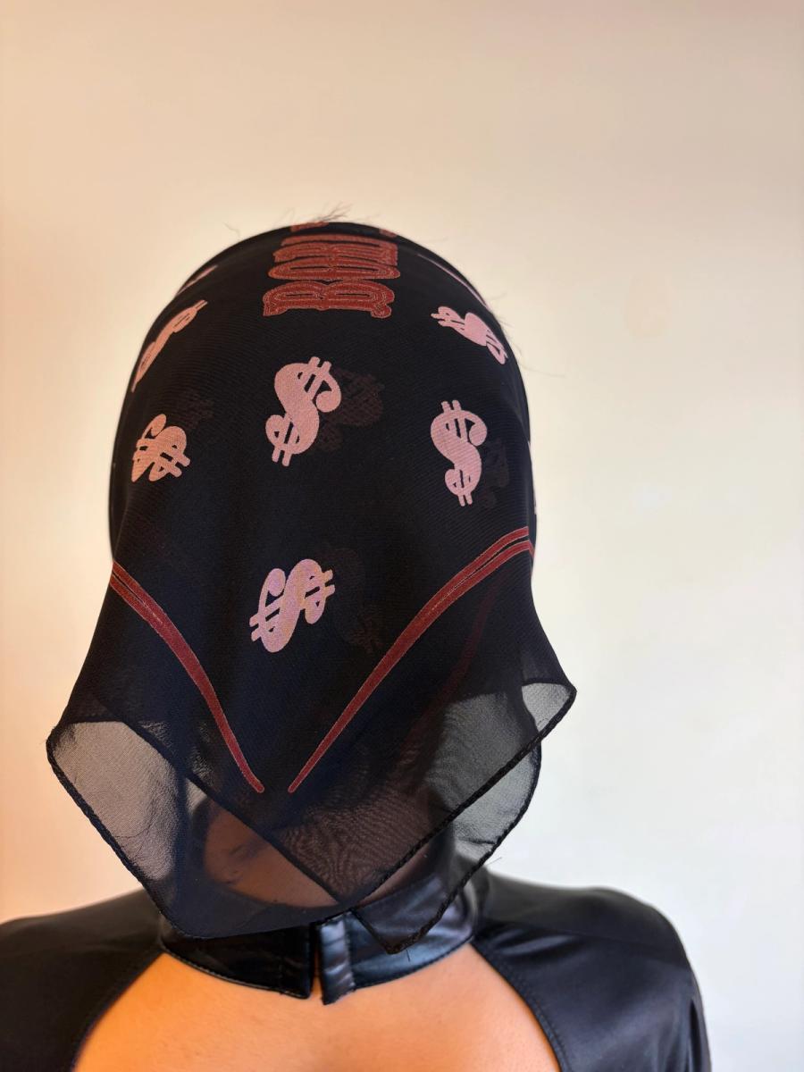 80s Jean-Paul Gaultier "Born to Win" Handkerchief product image