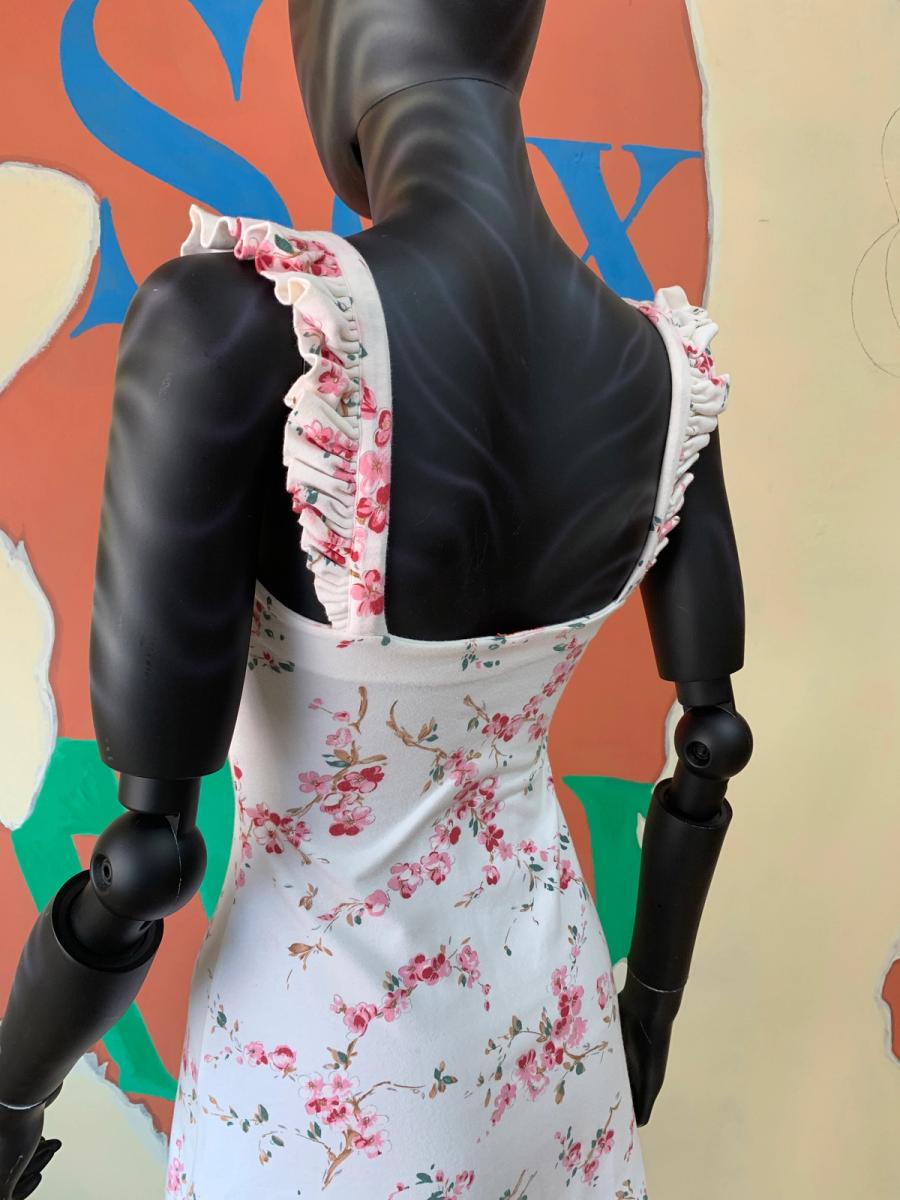 90s Vivienne Westwood Sakura Print Dress product image