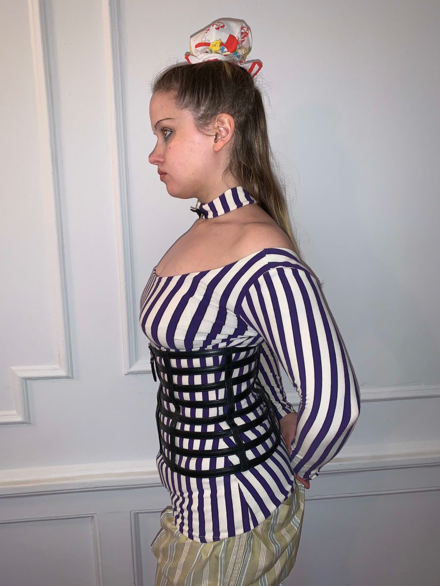 Vintage Jean- Paul Gaultier Leather Cage Corset product image