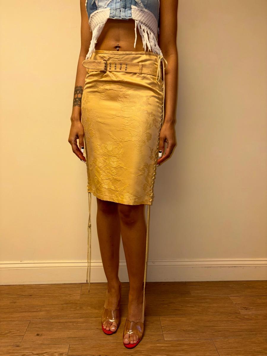 Jean-Paul Gaultier Jacquard Corset Skirt  product image