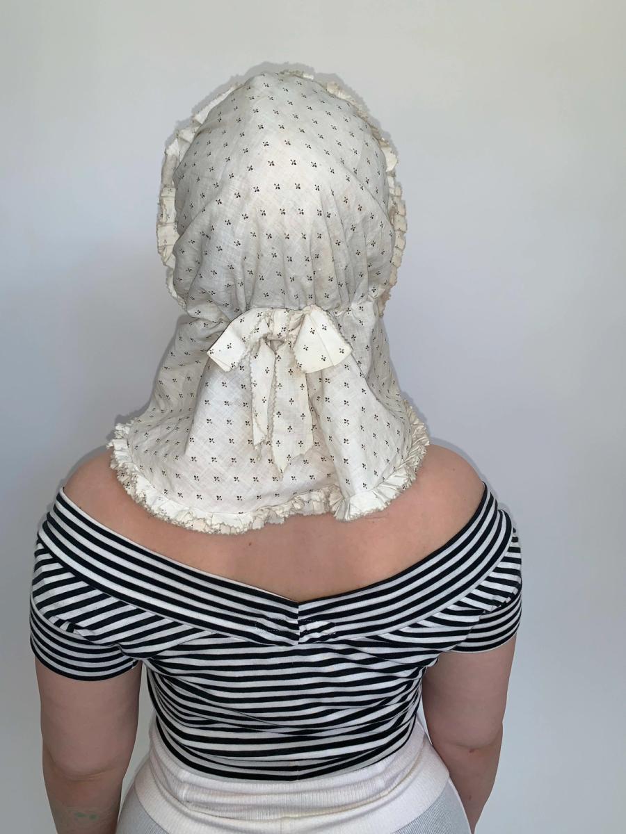 1880s French Sunbonnet product image