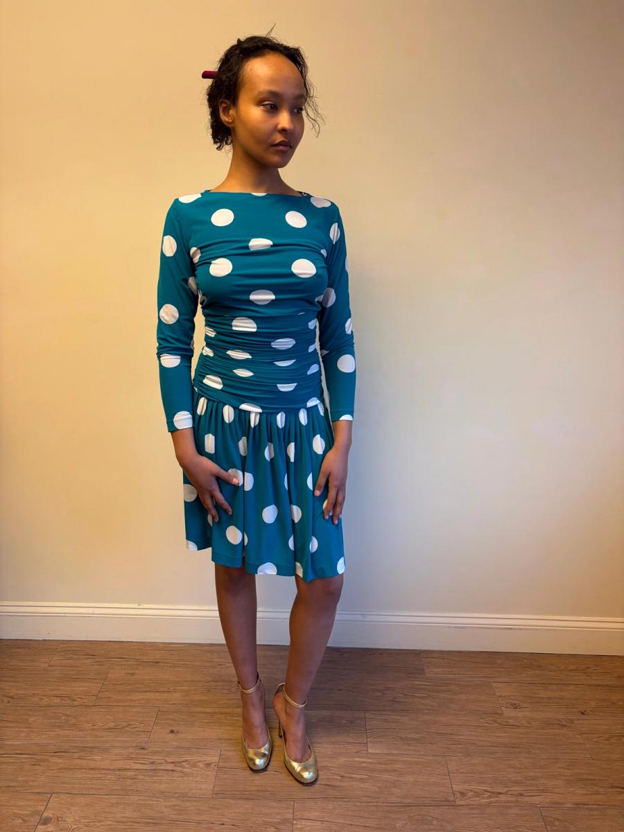 1980s Norma Kamali Polka Dot Set product image