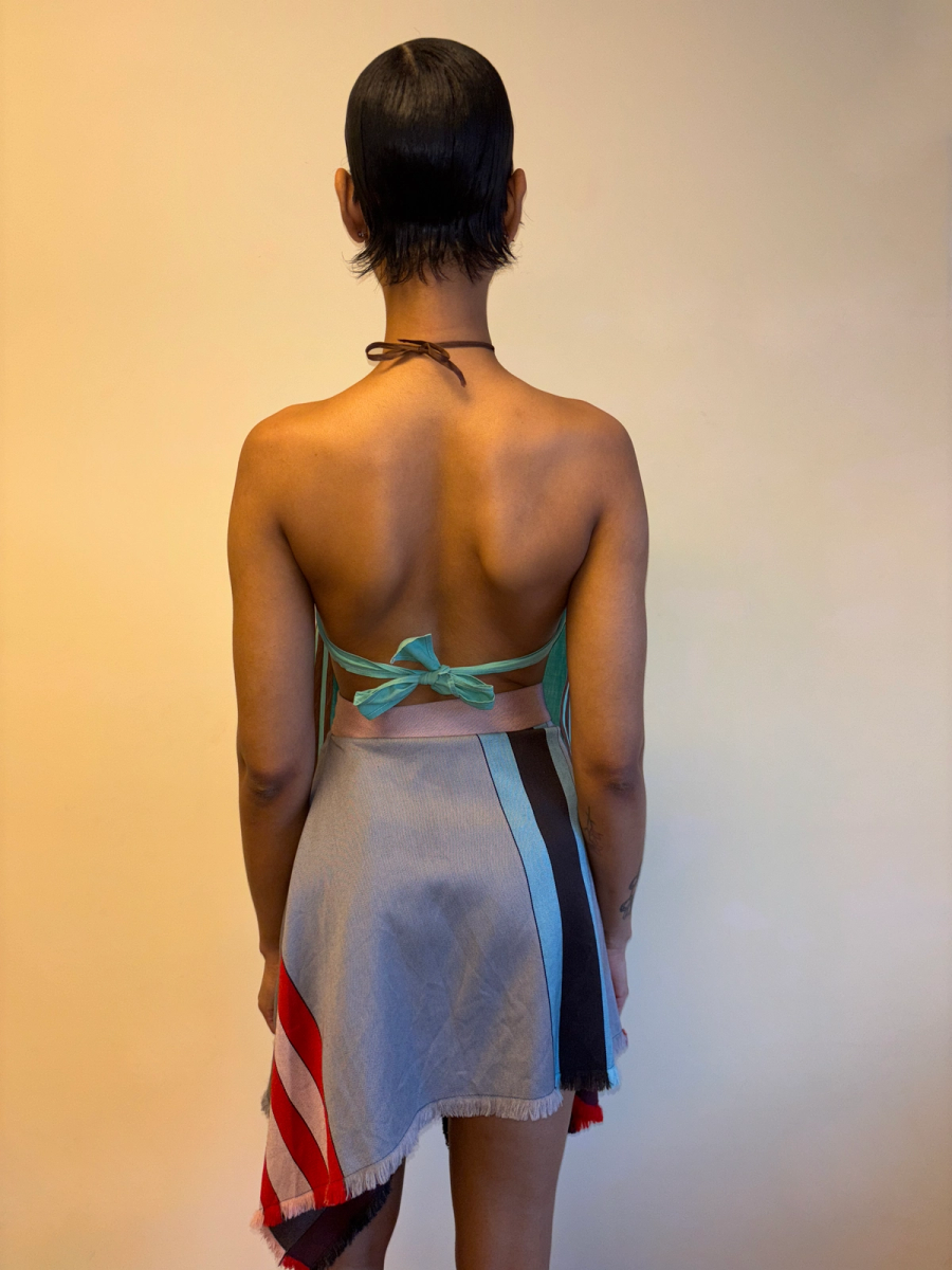 1930s Green Cotton Halter product image