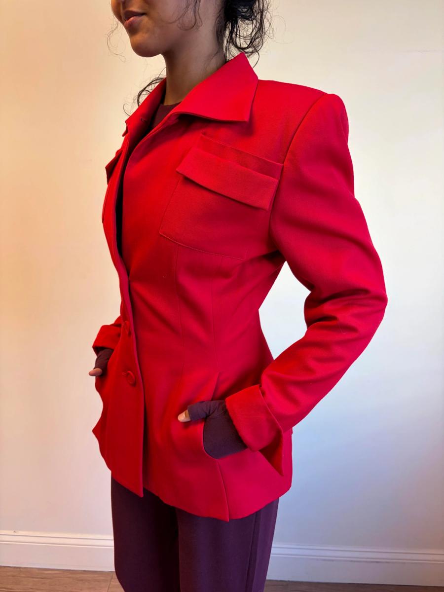 80s does 40s Norma Kamali Blazer product image