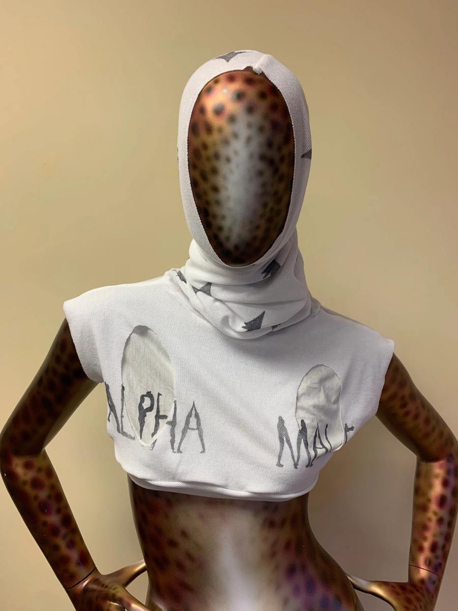 Alpha Male Top With Cotton Mesh Hood product image