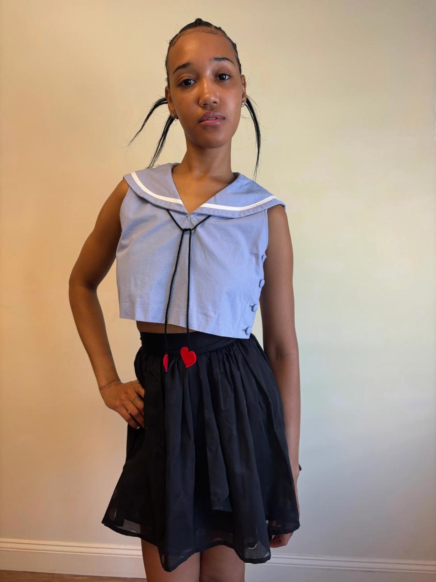 80s Michiko Koshino Sailor Top product image