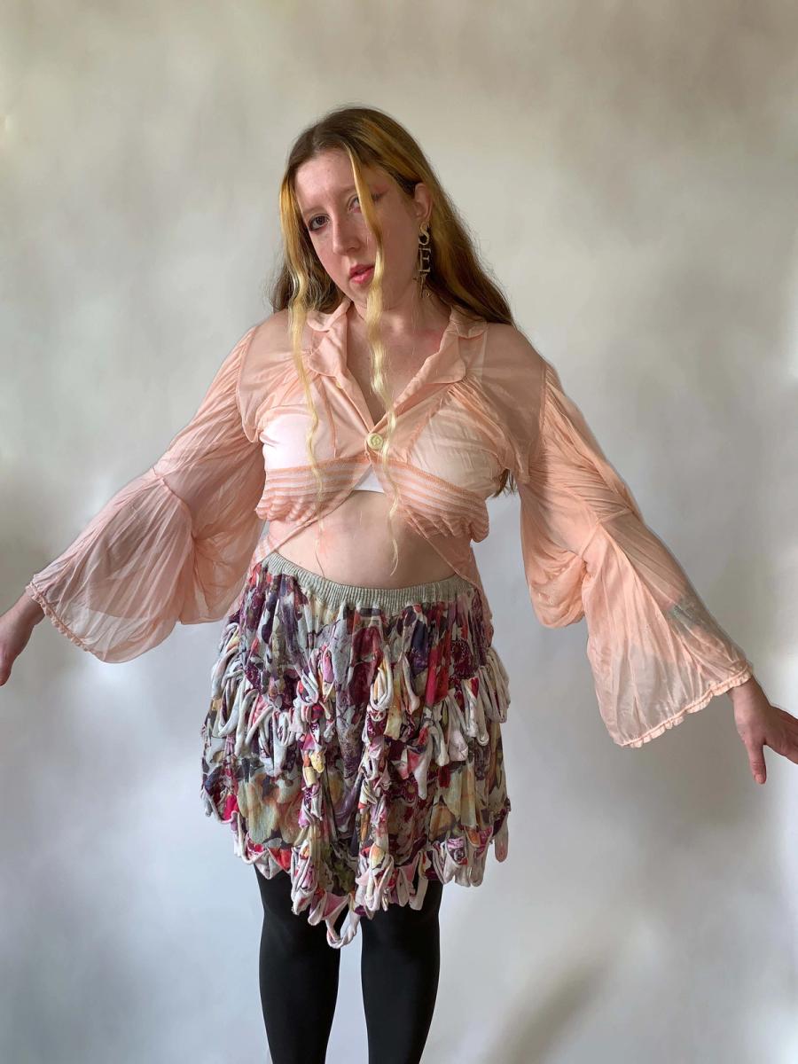 Theatre Products Pink Stocking Blouse product image