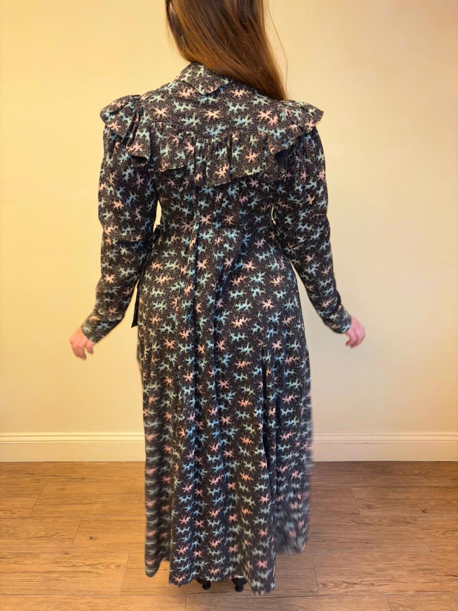 1800s Vermicular Print Vibrant Wrapper product image