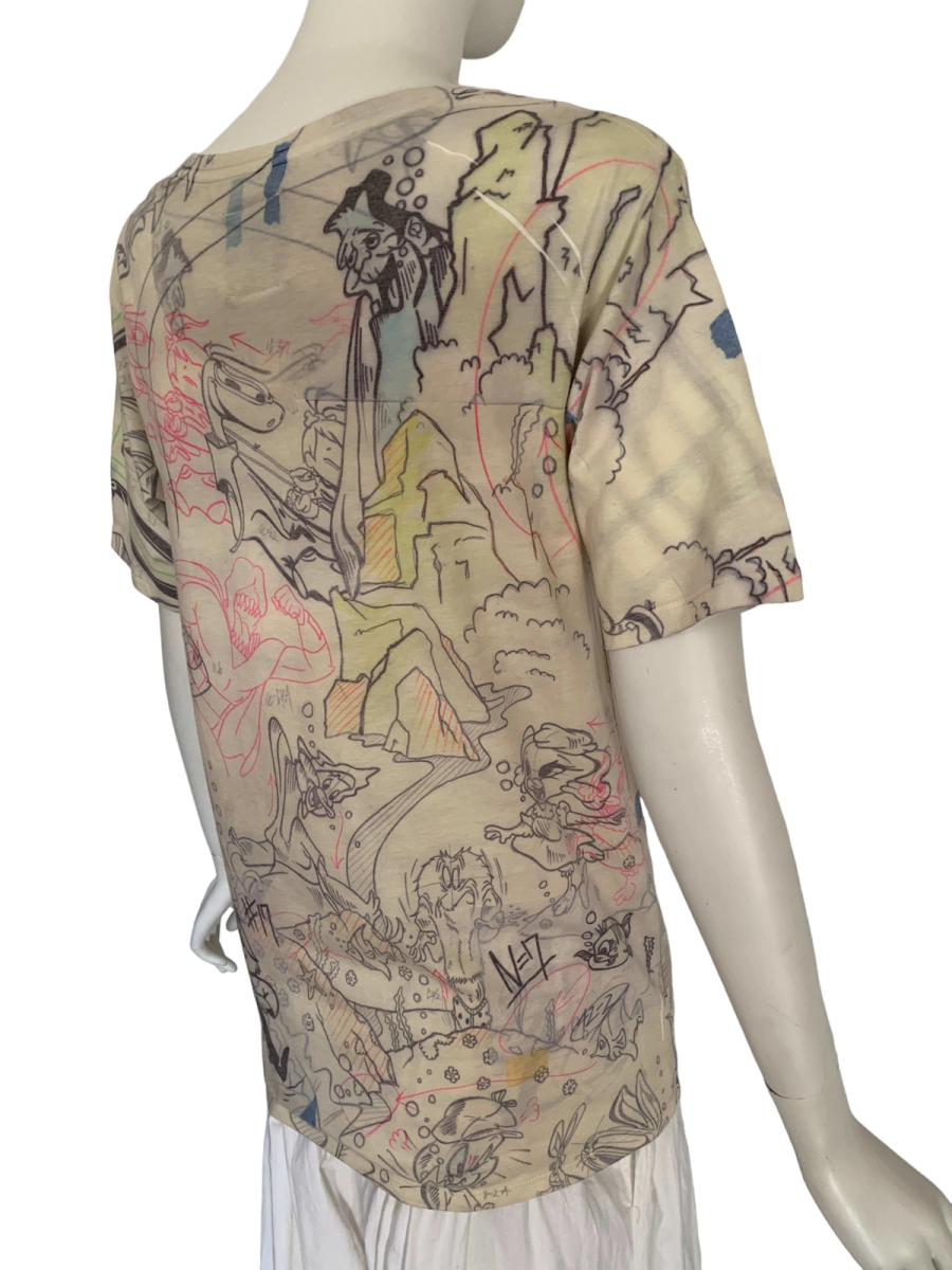 BodySong Cartoon Drawing T-shirt product image