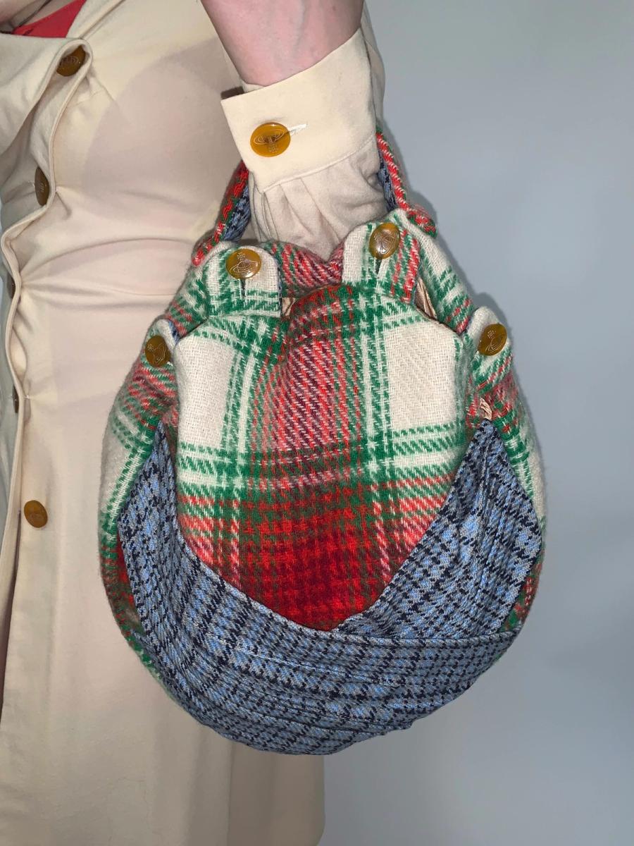 1980s Vivienne Westwood Tartan Bag product image