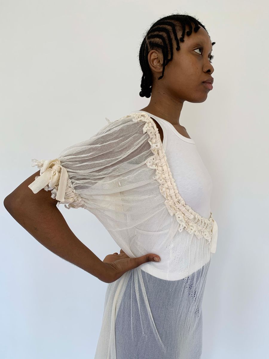 Vivienne Westwood SS 1996 Sheer Knitted Dressing Gown product image