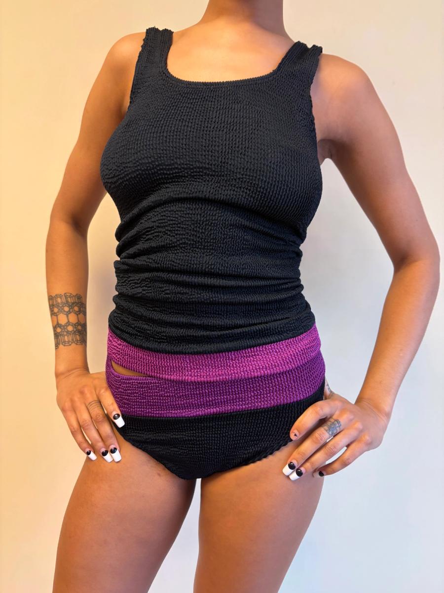 80s Liza Bruce Navy & Fuchsia Set  product image