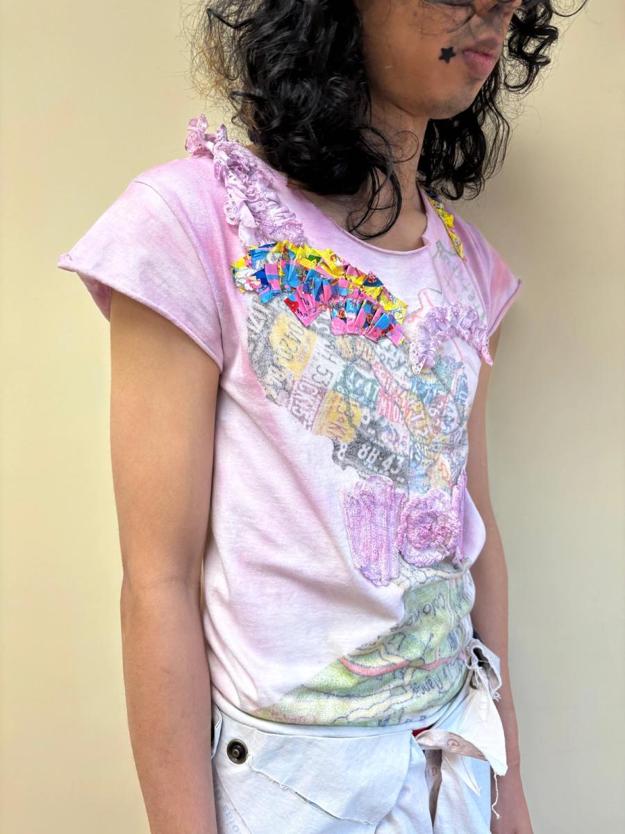 Rare Nozomi Ishiguro Wrapper Assemblage Shirt product image