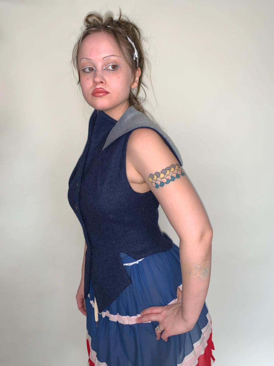 1990s Vivienne Westwood Vest with Orb Buttons product image