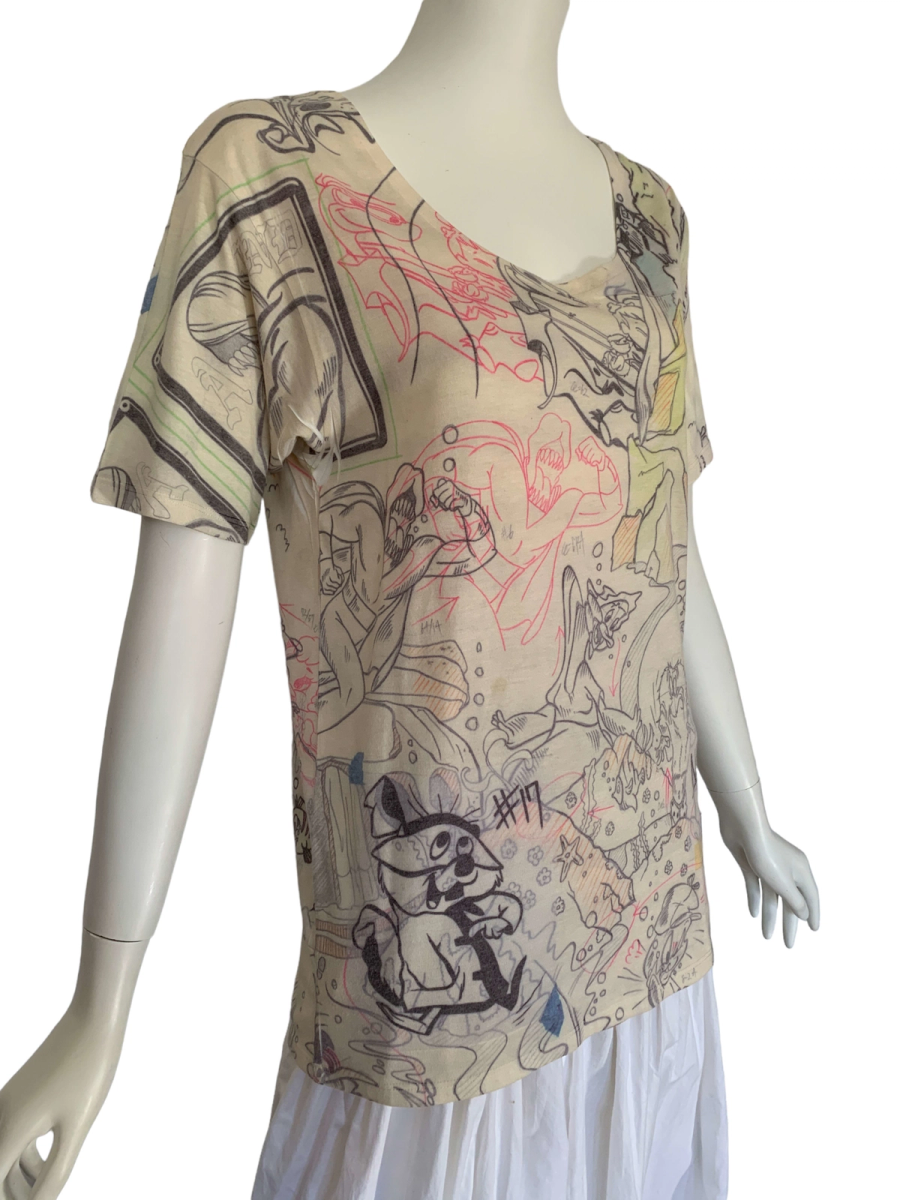 BodySong Cartoon Drawing T-shirt product image