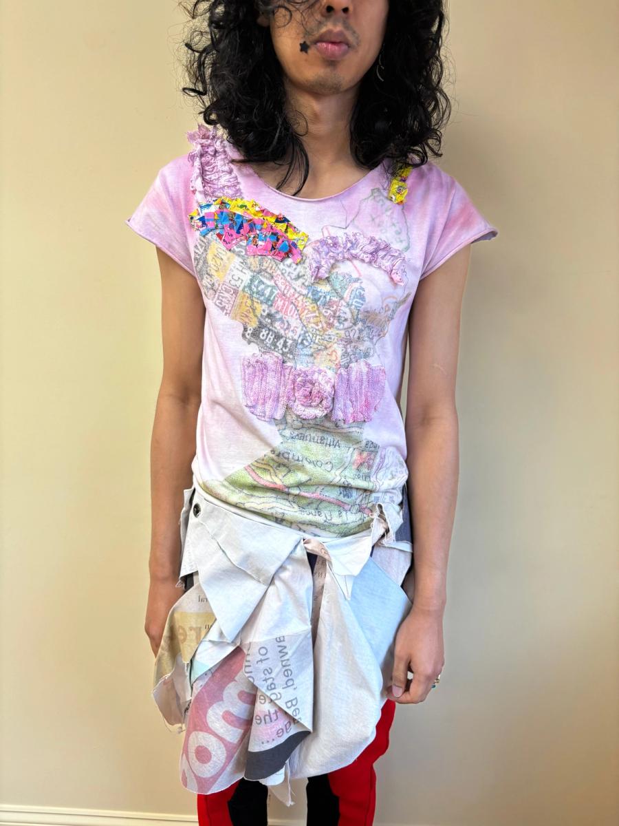 Rare Nozomi Ishiguro Wrapper Assemblage Shirt product image