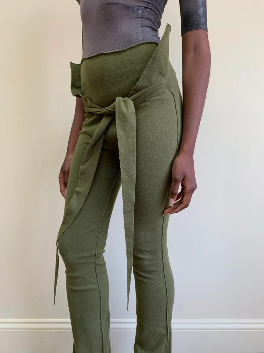 Issey Miyake A-POC Green Pants product image