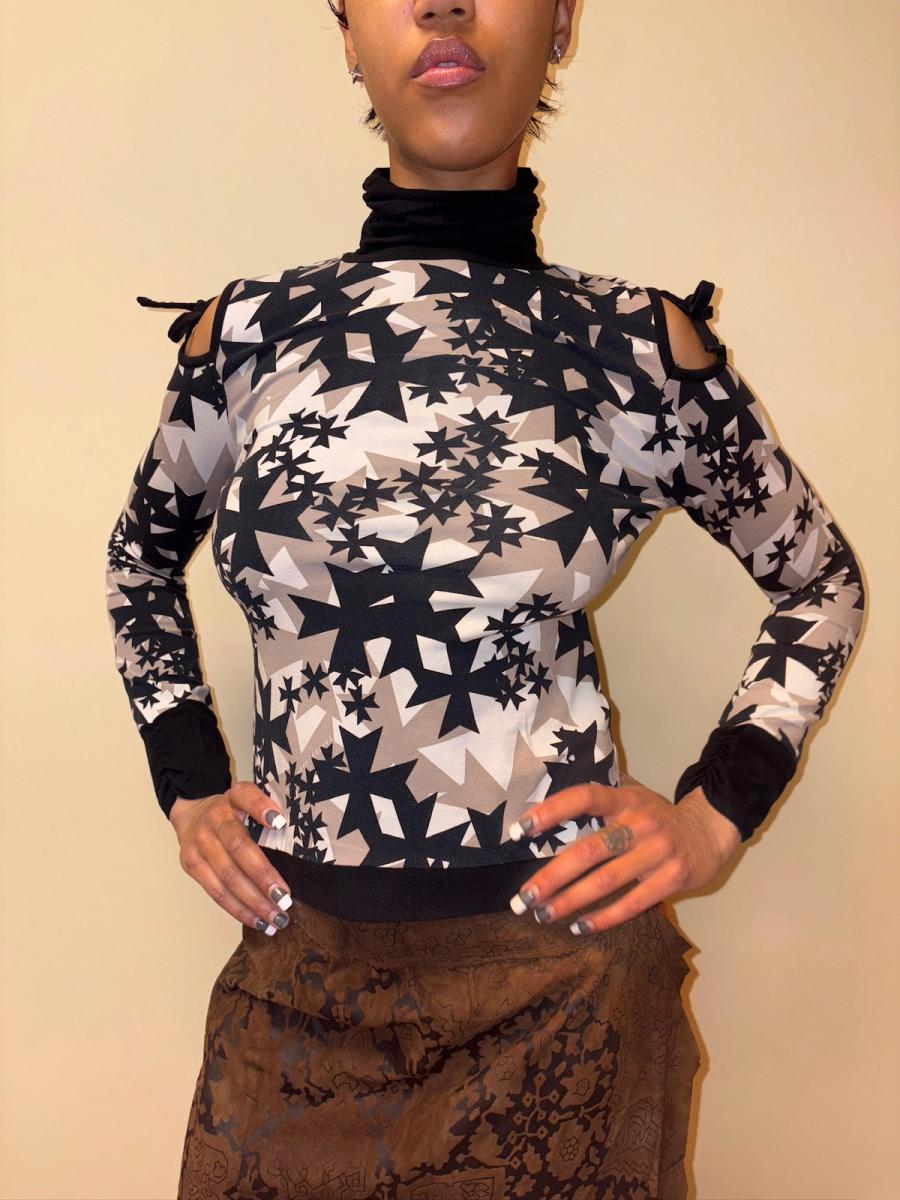 Fake London Genius Cutout Cross Top product image