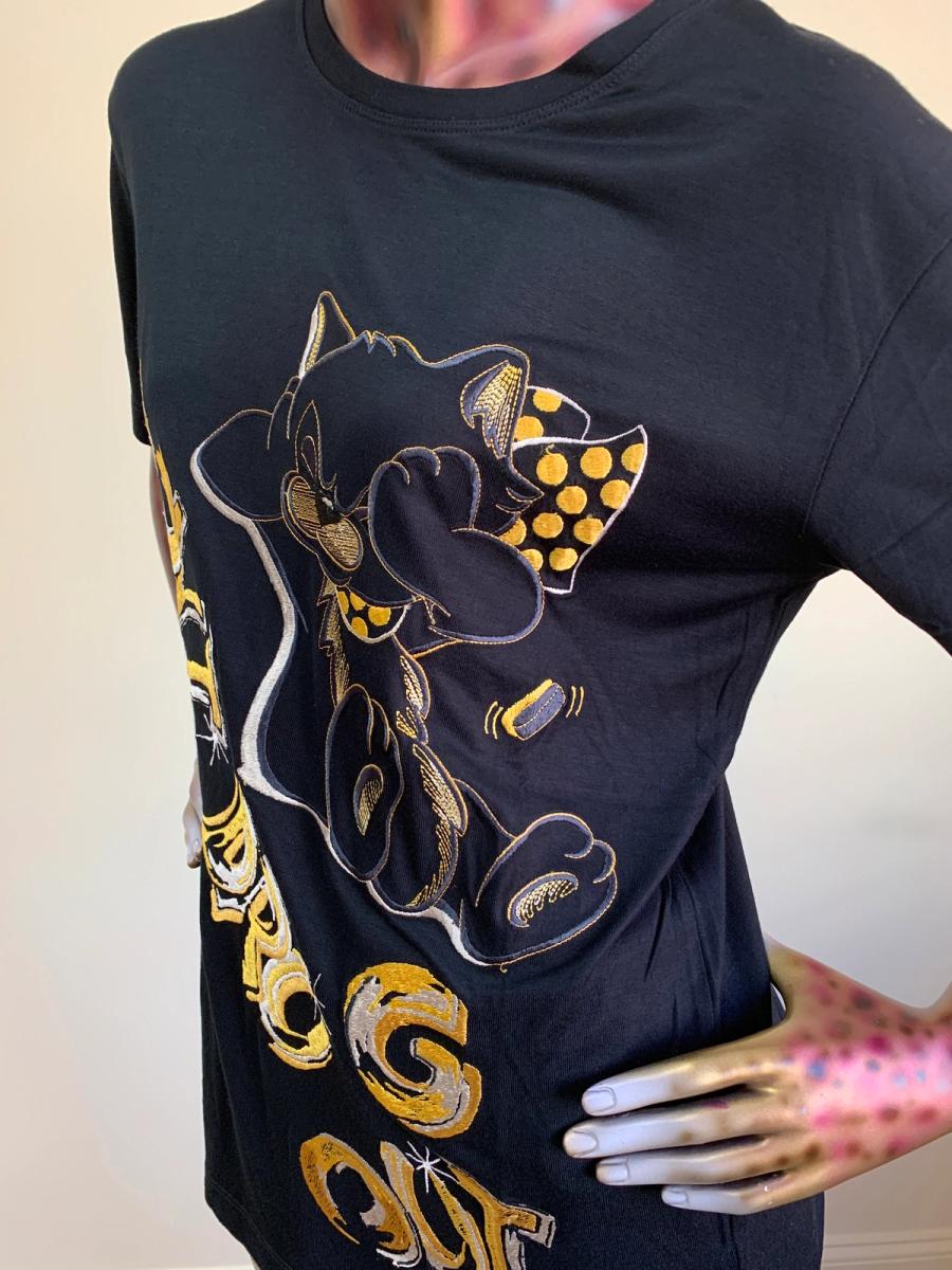 Iceberg 'Don't Drug Out' Embroidered Tee  product image