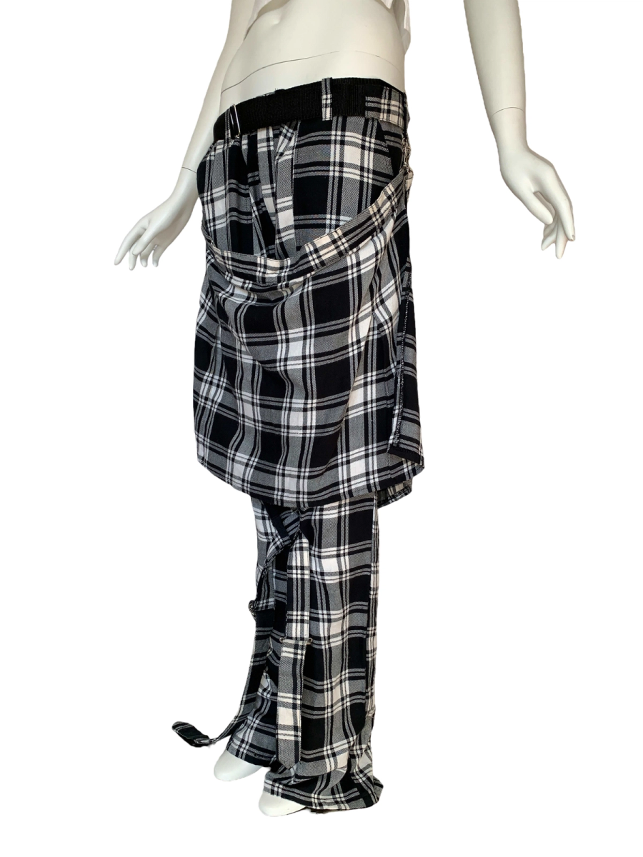 Black Pistol Plaid Seditionaries Pants product image