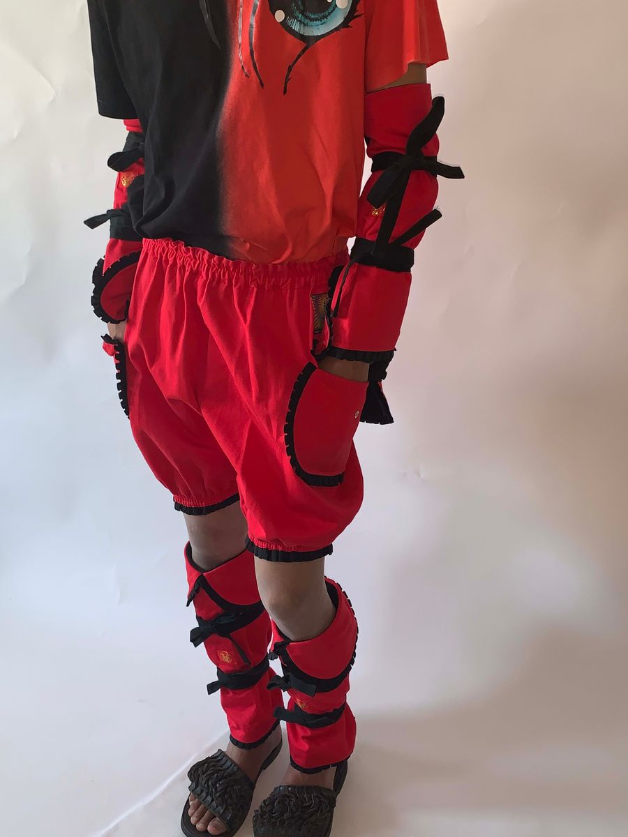 Takuya Angel Red & Black Ensemble product image