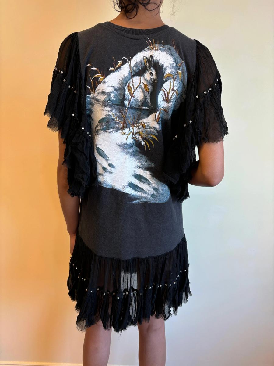 DryCleanOnly Wolf Rhinestone Dress product image