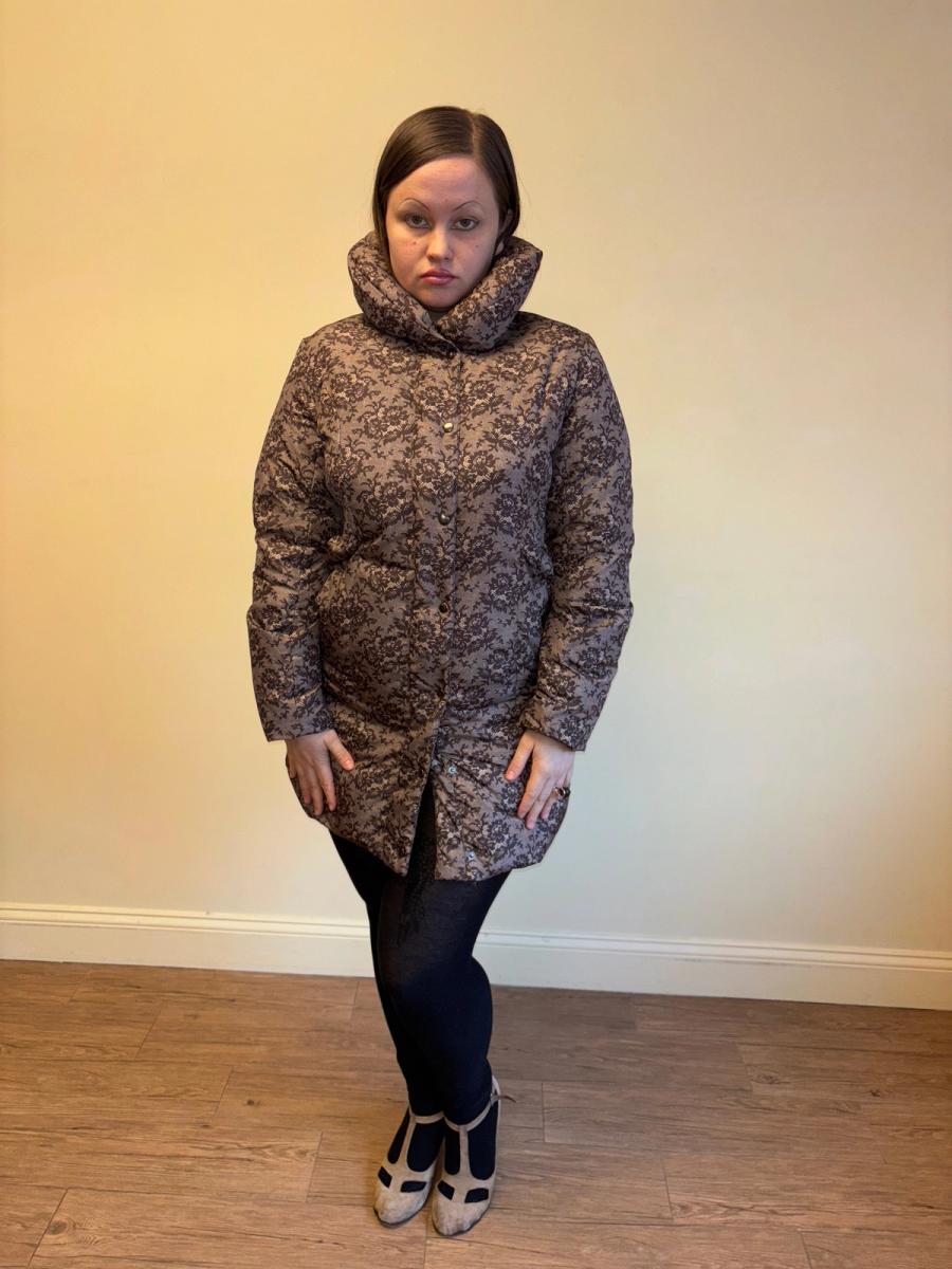 Masaki Matsushima Lace Print Down Jacket   product image