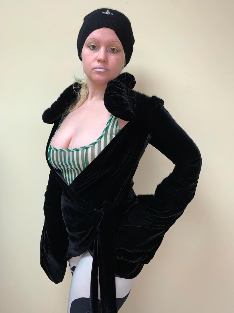 Rare A/W 1993 Norma Kamali Opera Coat product image