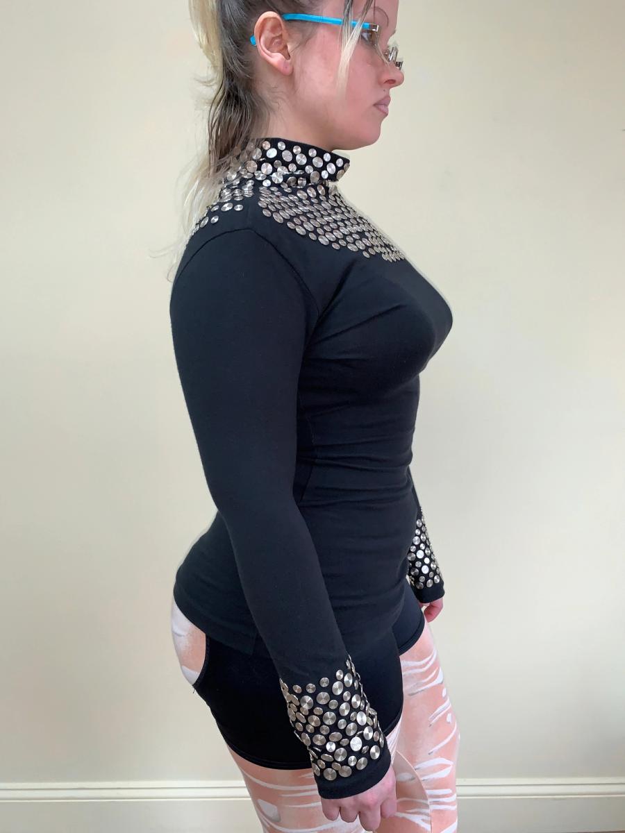 Vintage Norma Kamali Studded Top product image